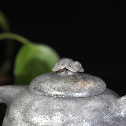 和田玉（青花）玉壶--供春壶（宋鸣放6603）425g 商品图3