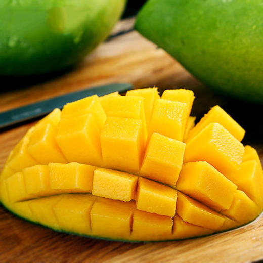 【新品上市】夏季爆款 正宗四川攀枝花凯特芒 大脸芒 新鲜水果纯甜大青芒果 商品图1