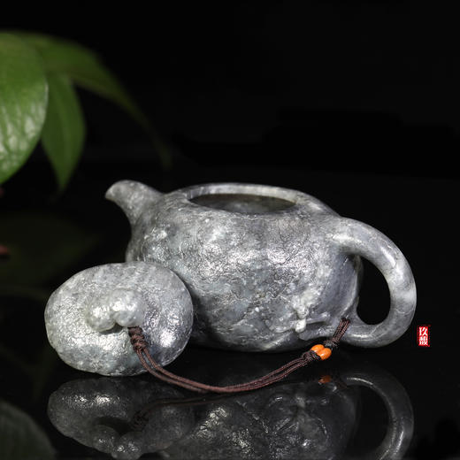 和田玉（青花）玉壶--供春壶（宋鸣放6617）295.13g 商品图3