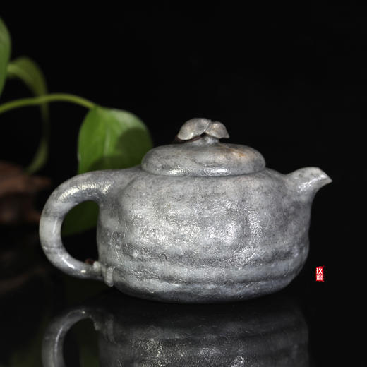 和田玉（青花）玉壶--供春壶（宋鸣放6603）425g 商品图1