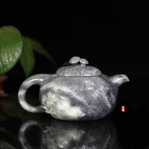 和田玉（青花）玉壶--供春壶（宋鸣放6617）295.13g 商品图1