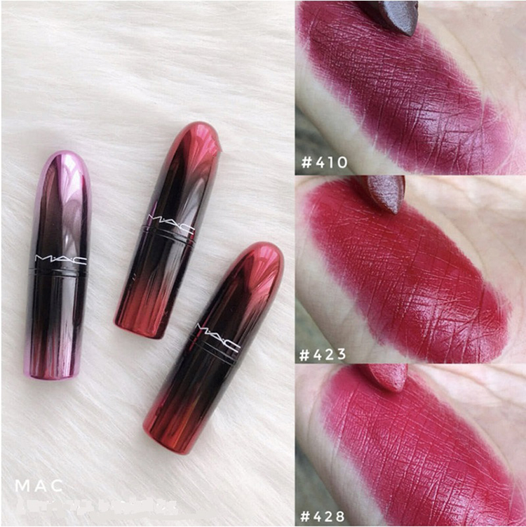 美国魅可mac19年限定新款渐变系列#423口红 eforeffortless