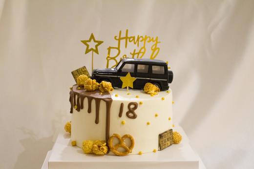 狮子家-汽车生日蛋糕 纪念日蛋糕 聚会 仪式感必备 商品图1