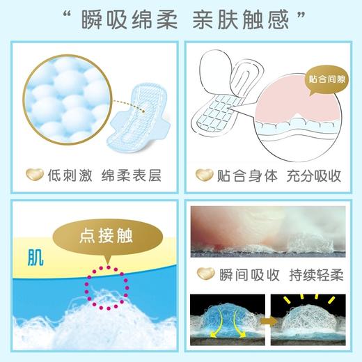 花王乐而雅F系列敏感肌肤超强吸收卫生巾（25cm17P） 商品图5