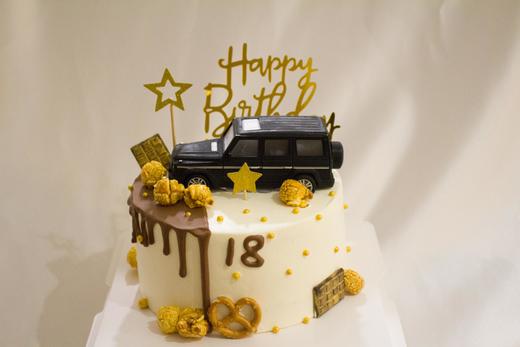 狮子家-汽车生日蛋糕 纪念日蛋糕 聚会 仪式感必备 商品图0