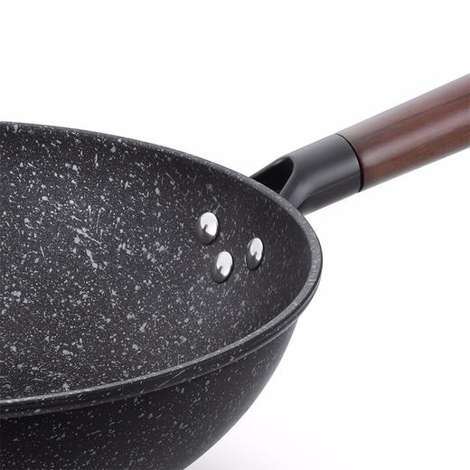 西屋炒锅多功能家用炒菜锅电磁炉燃气灶适用铁锅wkw-3206c