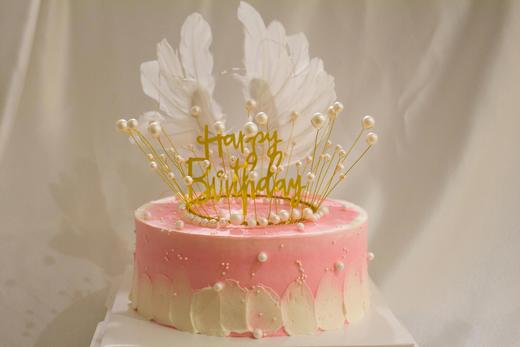 狮子家-ins风 羽毛 生日蛋糕 纪念日蛋糕 聚会 仪式感必备 商品图0