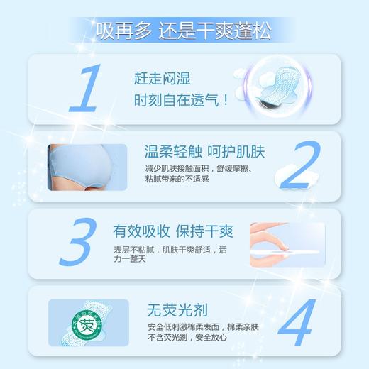 花王乐而雅F系列敏感肌肤超强吸收卫生巾（25cm17P） 商品图2