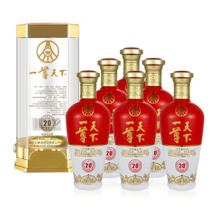 【长期有货】52°五粮尊一尊天下20年 500ml×6瓶 商品图3