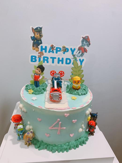 狮子家-美国汪汪队立大功生日蛋糕 纪念日蛋糕 聚会 仪式感必备 商品图0