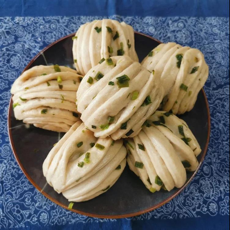 葱香花卷（咸口）80g*6@喜乎