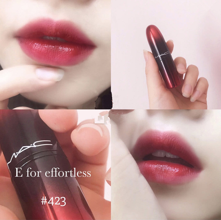 美国魅可mac19年限定新款渐变系列#423口红 eforeffortless
