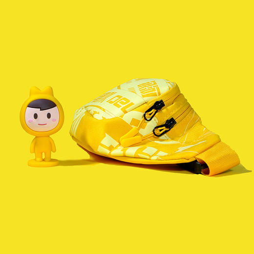 银河护胃队 时尚印花腰包 商品图2