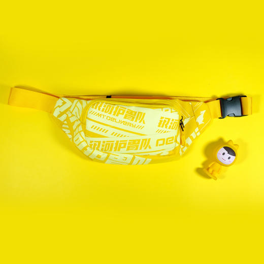 银河护胃队 时尚印花腰包 商品图0