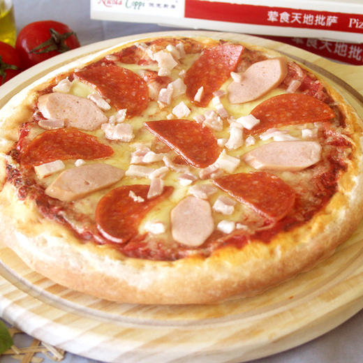 （冷冻）倪克厨房荤食天地批萨280g*3 商品图1