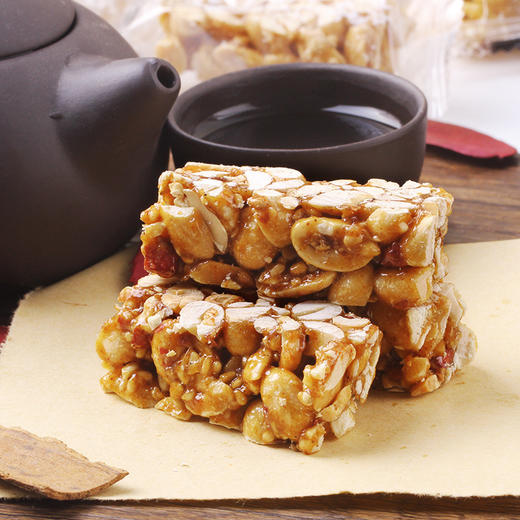 【老街口花生酥150g袋装、2包】传统糕点坚果炒货零食休闲宿舍小吃 商品图2