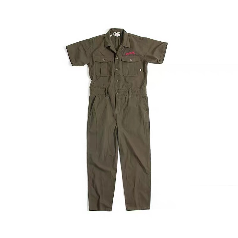 国棉壹厂/2019S6004/连体裤VintageRepublic