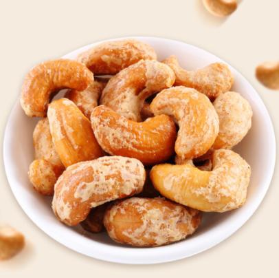 良品铺子高端零食 炭烧腰果每日坚果零食干果炒货腰果仁年货小吃120g*1 商品图3