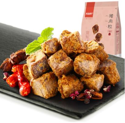 良品铺子猪肉粒XO酱98g 猪肉干 商品图2