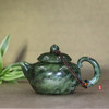 和田玉（碧玉）玉壶--倒把碗莲壶（宋鸣放6670）136.25g 商品缩略图0