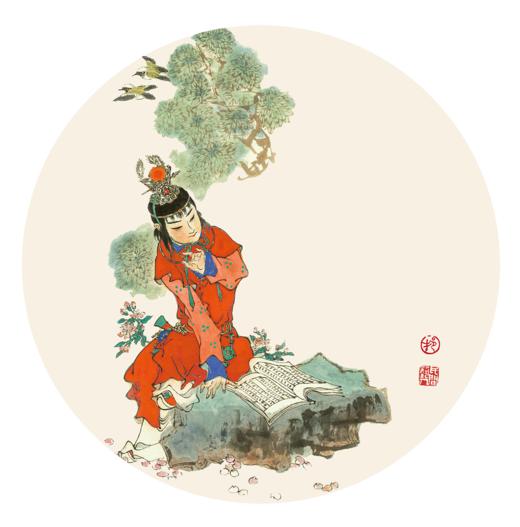 戴敦邦红楼宫扇 商品图11