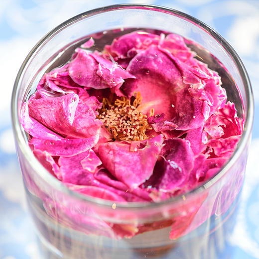 云南墨红玫瑰整朵干玫瑰初级农产品自然晒干无熏硫50g罐