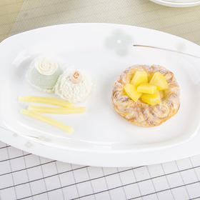 HOMY骨瓷单品-莉婉-12英寸方鱼盘