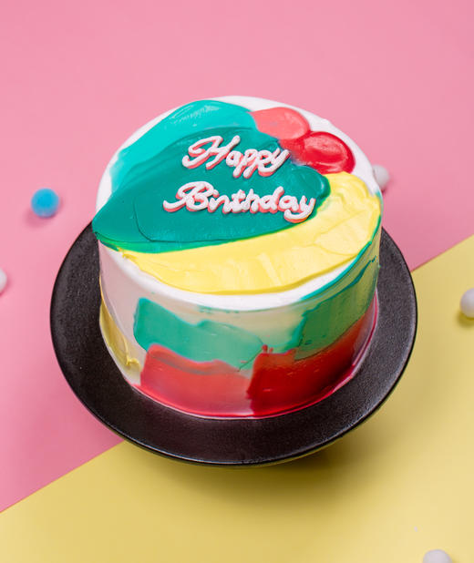 儿童定制款 生日奶油蛋糕 同城配送 商品图2