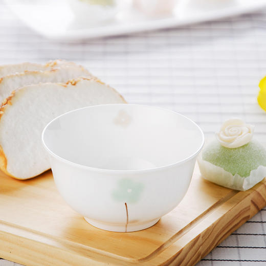 HOMY骨瓷单品-莉婉-4.5英寸高足金钟碗 商品图0