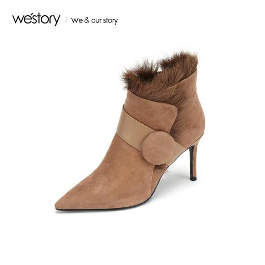westory冬季时装高跟尖头W284S81201 商品图1