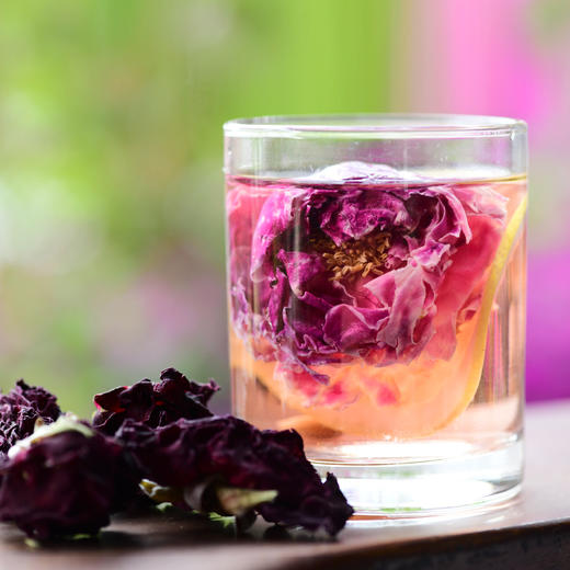 【云南墨红玫瑰】 整朵干玫瑰 初级农产品  自然晒干  无熏硫 50g/罐 商品图3