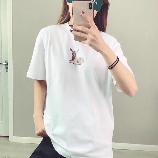 点此购买 巴宝莉前后小鹿短袖t恤 ks151672