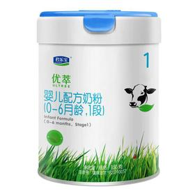 君乐宝优萃婴儿配方奶粉1段850克