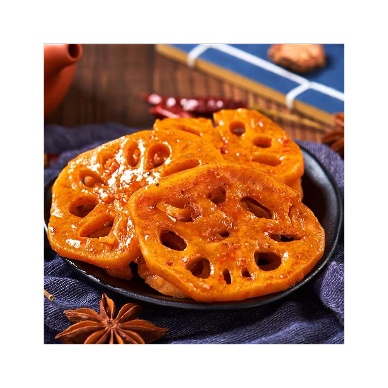 零零亲108g炭秘卤藕丁黑鸭味