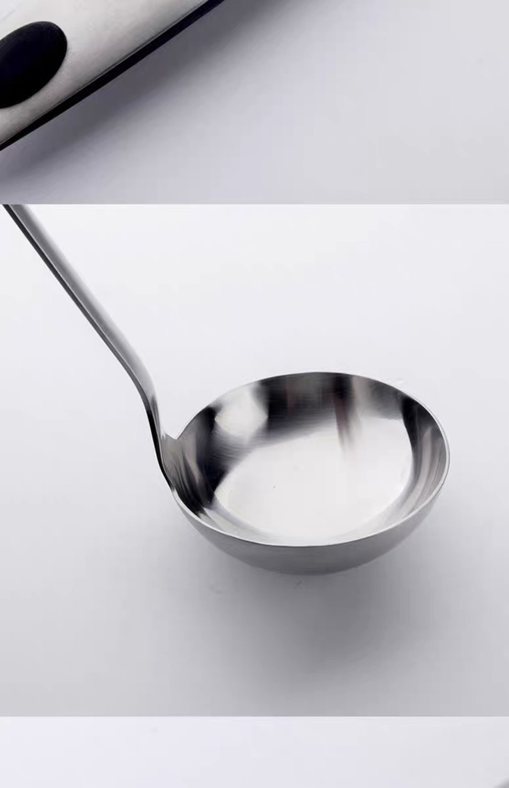 cizzle喜时不锈钢304加厚过滤漏勺捞凉虾面饺子家用勺油炸滤网筛