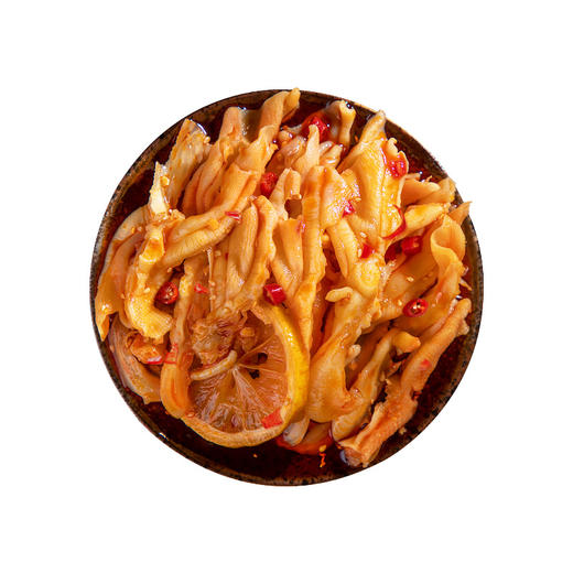 酸辣无骨鸭掌 劲道脆爽 去骨留筋 好吃不用啃 200g*3罐