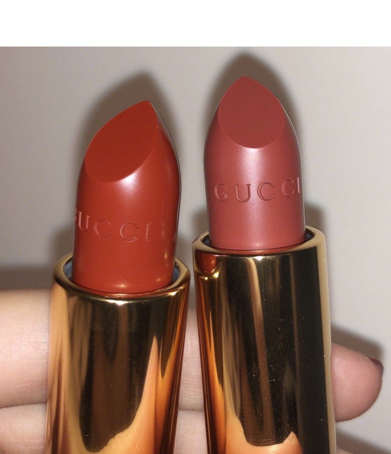 意大利古驰gucci倾色华缎唇膏金管35g505香港直邮