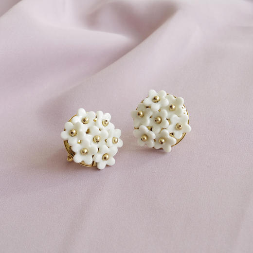 订购8周到｜POPORCELAIN-Mini Daisy Cluster-耳夹［丹麦设计师］ 商品图1