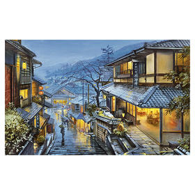 4000片 平面拼图 塑料拼图 H2041 Evgeny Lushpin-漫步雨中古都