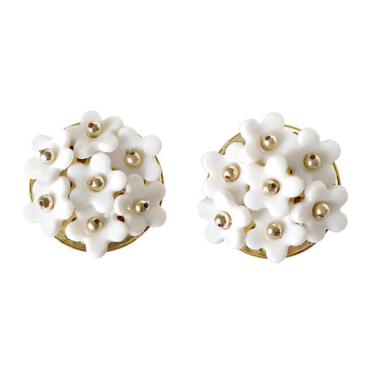 订购8周到｜POPORCELAIN-Mini Daisy Cluster-耳夹［丹麦设计师］ 商品图4