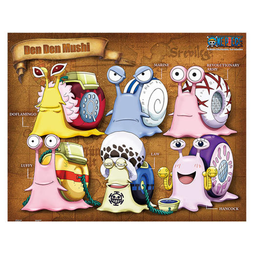 【折扣商品 不退不换】500片 平面塑料拼图 H2210 ONE PIECE-电话虫 商品图0