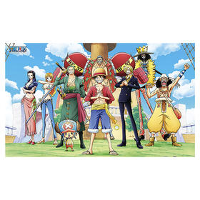 【折扣商品 不退不换】1000片 平面塑料拼图 H2099 ONE PIECE-伙伴们