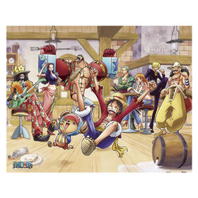 【折扣商品 不退不换】500片 平面塑料拼图 H2098 ONE PIECE-酒吧