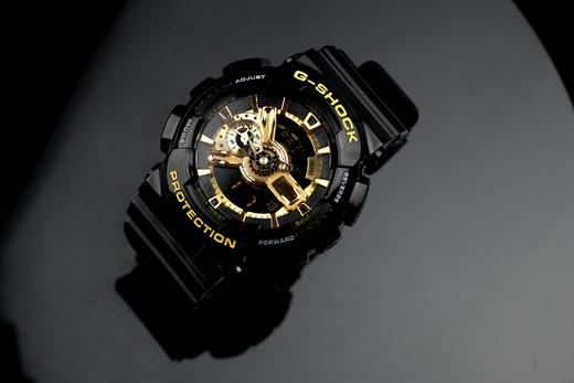 黑金，市面最强公司级卡西欧ga-110系列，拥有强大的抬手灯功能和防水功能，机芯原台湾代工厂，表带高级树脂制造. 商品图6