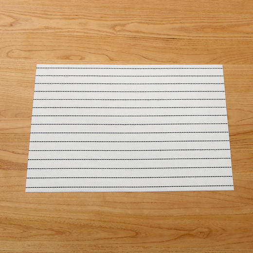 【ins北欧创意简约黑白色餐桌垫、2个】隔热PVC盘碗餐垫居家布艺烘焙儿童西餐垫 商品图6