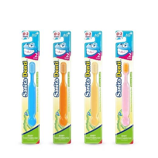 莎卡  韩国sanita-denti  纳米银硅胶2阶段（0-2岁） 商品图0