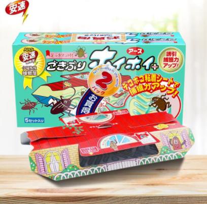 ARS安速 杀蟑螂药蟑螂屋蟑螂贴全窝端 日本进口小强恢恢10枚/盒 商品图0