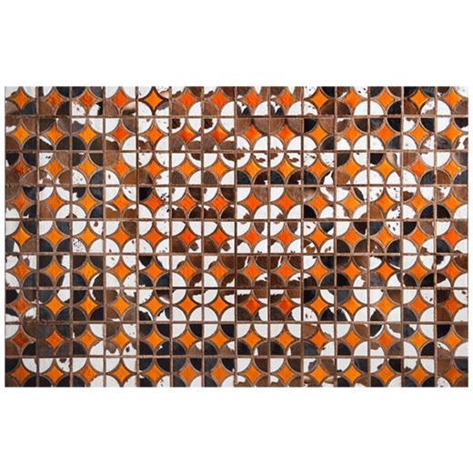 ZD·轻奢风格牛皮方毯 商品图0