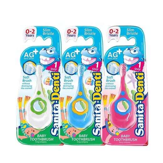 莎卡  韩国sanita-denti 婴幼儿牙刷0-2岁/2-5岁/5+岁 商品图0