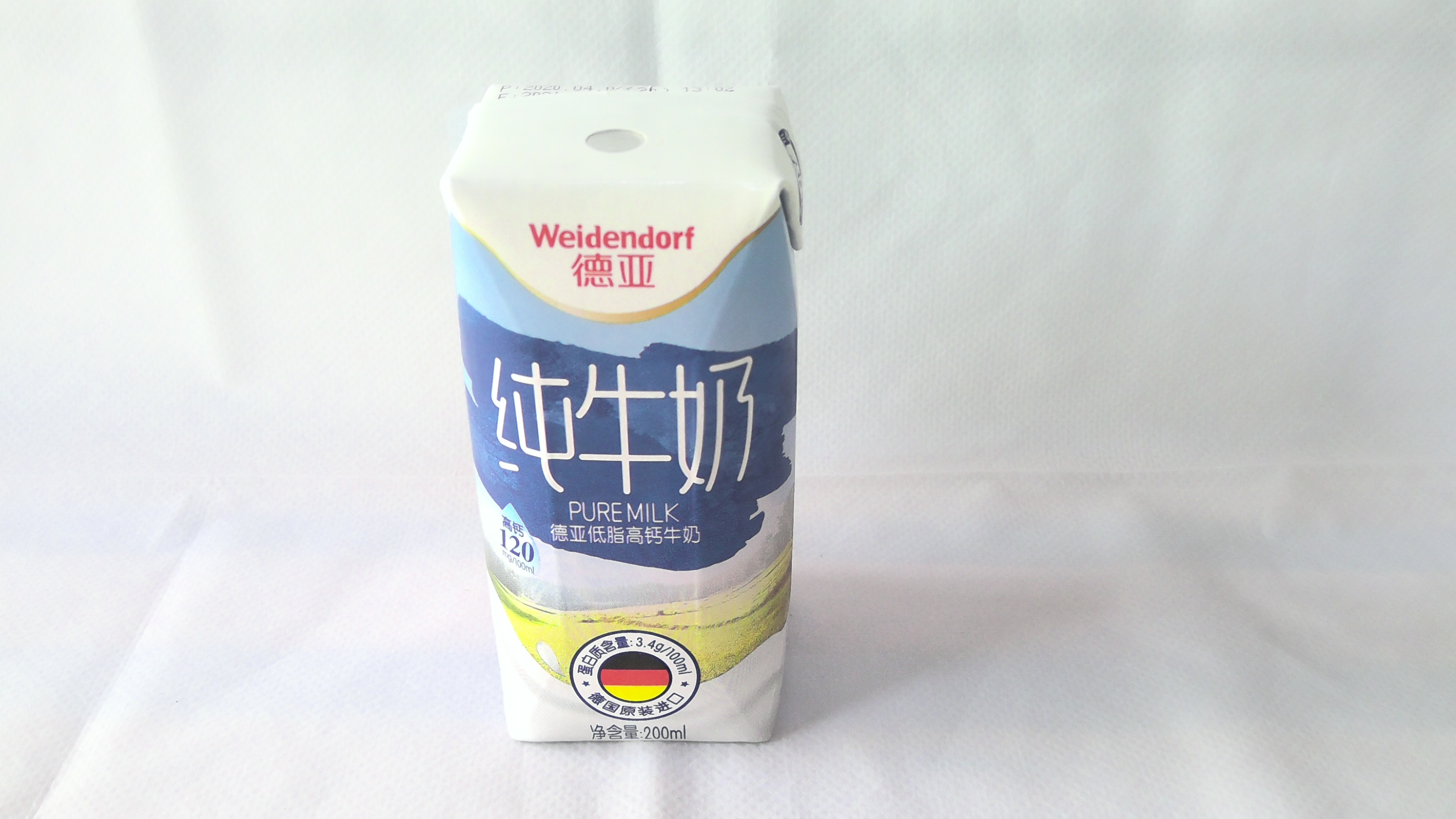 德亚低脂高钙纯牛奶